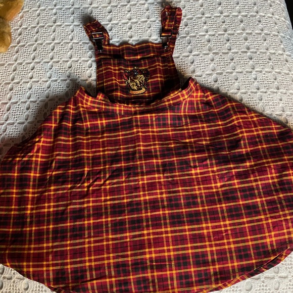 HARRY POTTER OVERALL PLAID SKIRT M - Picture 1 of 5